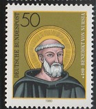 [The 1500th Anniversary of the Birth of Benedikt from Nursia, type AFM]