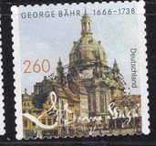 [Dresden Frauenkirche - The 350th Anniversary of the Birth of George Bähr, 1666-1738, type DDZ]