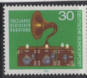 [The 50th Anniversary of German Broadcasting, type VE]