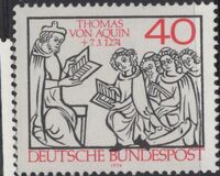 [The 700th Anniversary of the Death of Thomas von Aquin, Theologian, type VN]