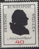 [The 250th Anniversary of the Birth of Friedrich Gottlieb Klopstock, Poet, type WB]