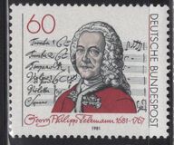 [The 300th Anniversary of the Birth of Georg Philipp Teleman, Composer, type AGC]