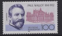 [The 150th Anniversary of the Death of Paul Wallot, Architect, type AXH]