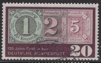 [The 125th Anniversary of the First German Stamp, type KU]