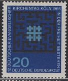 [The 12th Anniversary of the German Evangelical Church Day in Cologne, type KS]