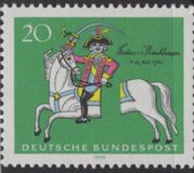 [The 250th Anniversary of the Birth of Baron von Münchhausen, type PV]