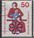 [The 25th Anniversary of the German Maternal Rest and Well-Being Foundation, type WX]