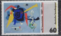 [The 100th Anniversary of the Birth of Willi Baumeister, Painter, tip ASC]