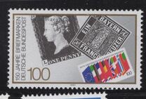 [The 150th Anniversary of the First Stamp, type AVA]