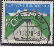 [The 75th Anniversary of the Kieler Canal, type QB]