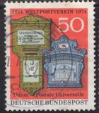 [The 100th Anniversary of the World Postal Union, type WR]