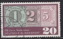 [The 125th Anniversary of the First German Stamp, type KU]