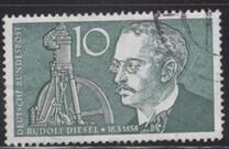 [The 100th Anniversary of the Birth of Rudolf Diesel, 1858-1913, type DT]