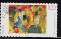 [The 100th Anniversary of the Birth of A. Paul Weber, Otto Pankok and George Grosz, Painters, type BBY]