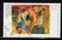 [The 100th Anniversary of the Birth of A. Paul Weber, Otto Pankok and George Grosz, Painters, type BBY]