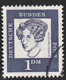 [Famous Germans - Fluorescent Paper, type GH]