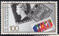 [The 150th Anniversary of the First Stamp, type AVA]