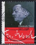 [The 70th Anniversary of the Death of Friedrich Ebert, 1871-1925, type BTB]