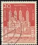 [The 900th Anniversary of the Speyer Cathedral, type GM]