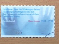 [The 100th Anniversary of the Birth of Hans Jonas, 1903-1993, type CBW]