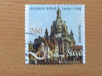 [Dresden Frauenkirche - The 350th Anniversary of the Birth of George Bähr, 1666-1738, type DDZ]