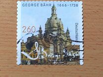 [Dresden Frauenkirche - The 350th Anniversary of the Birth of George Bähr, 1666-1738, type DDZ]