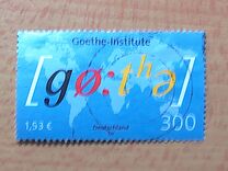 [The 50th Anniversary of the Goethe Institute of the German Language, type BWD]