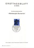 [The 500th Anniversary of the Birth of Michelangelo Buonarroti, Artist, type WZ]