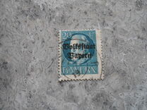 [Overprinted "Volksstaat Bayern", type N3]