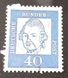 [Famous Germans - Fluorescent Paper, type GB]