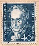 [The 100th Anniversary of the Death of Alexander von Humboldt, type EL]