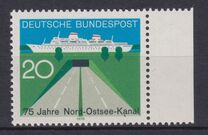 [The 75th Anniversary of the Kieler Canal, type QB]