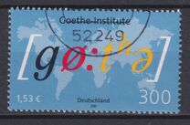 [The 50th Anniversary of the Goethe Institute of the German Language, type BWD]