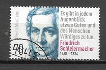 [The 250th Anniversary of the Birth of Friedrich Schleiermacher, 1768-1834, type DJW]