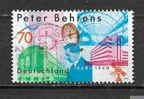 [The 150th Anniversary of the Birth of Peter Behrens, 1868-1940, type DIN]