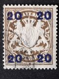 [No.62 Overprinted New Value, type X]