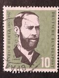 [The 100th Anniversary of the Birth of H.R.Hertz, type CU]