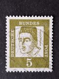 [Famous Germans - Fluorescent Paper, type FT1]