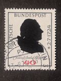 [The 250th Anniversary of the Birth of Friedrich Gottlieb Klopstock, Poet, type WB]