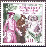 [The 300th Anniversary of the Birth of Nicolaus Ludwig, 1700-1760, tip BTP]