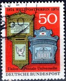 [The 100th Anniversary of the World Postal Union, type WR]