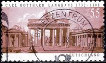 [The 275th Anniversary of the Birth of Carl Gotthard Langhans, 1732-1808, type CMC]