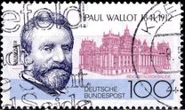 [The 150th Anniversary of the Death of Paul Wallot, Architect, type AXH]