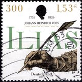 [The 250th Anniversary of the Birth of Johan Heinrich Voss, Writer, type BVO]