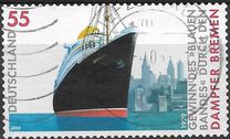 [The 75th Anniversary of the Steamer "Bremen" Winning the Blue Ribbon, type CEO]