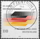 [The 10th Anniversary of the Re-union of Germany, type BUQ]