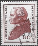 [The 250th Anniversary of the Birth of Immanuel Kant, Philosopher, type VY]