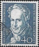 [The 100th Anniversary of the Death of Alexander von Humboldt, type EL]