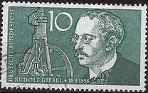 [The 100th Anniversary of the Birth of Rudolf Diesel, 1858-1913, type DT]