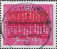 [The 300th Anniversary of the Death Heinrich Schütz, Composer, type TN]